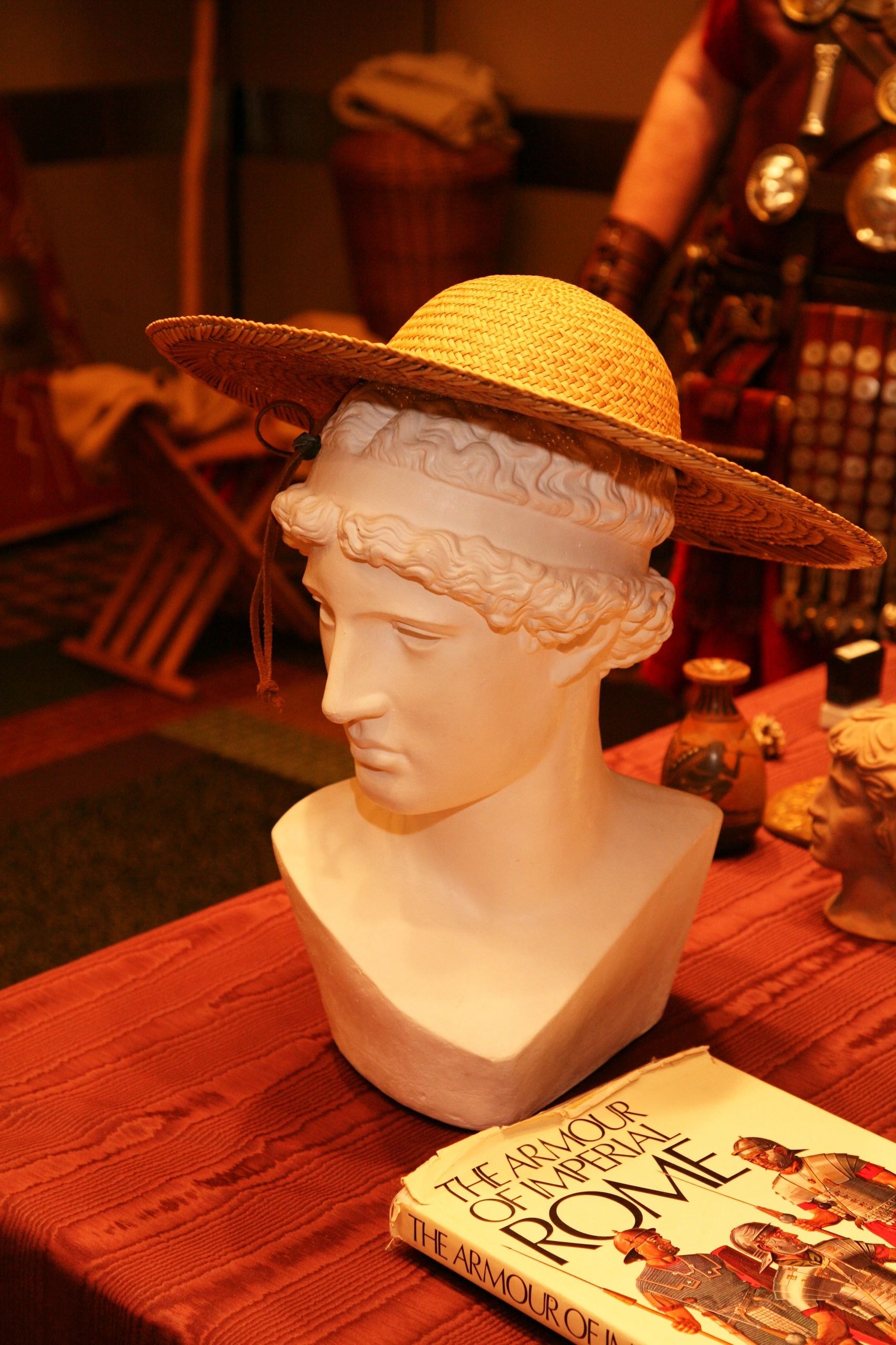 Classical sculpture representing professionalism and experience